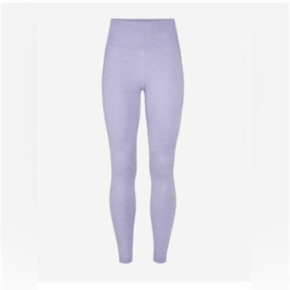 NWT Allbirds Women's Purple The Gym Natural Flow Hush Legging Size Small